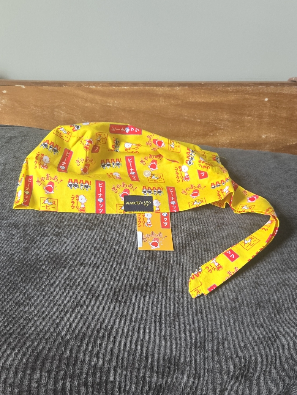 Dr Woof x Peanuts Scrub Cap NWT